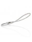 Crieri Woman's Tennis Bracelet - Icon in 18K White Gold with White Diamonds 0.50 ct - 0