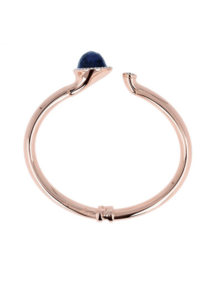 Bronzallure Woman Bracelet - Precious Open with Dumortierite and Zircons - 0