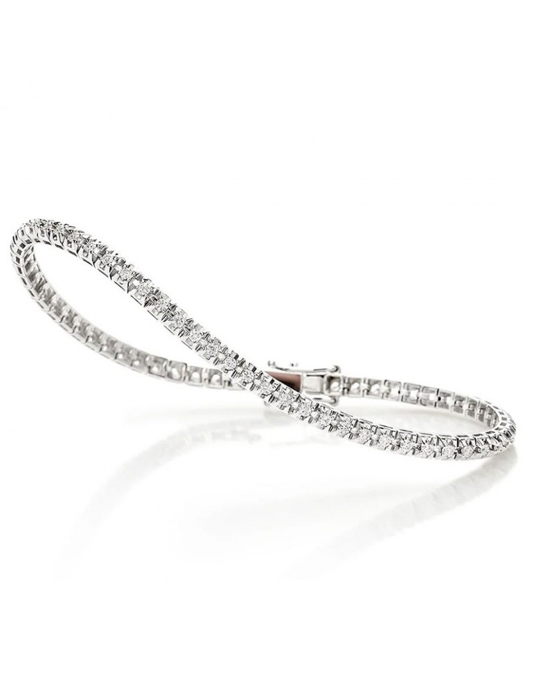 Bracciale Tennis Crieri - Victoria - Oro - Diamanti 0,58 ct - BTEVIK055WG1190