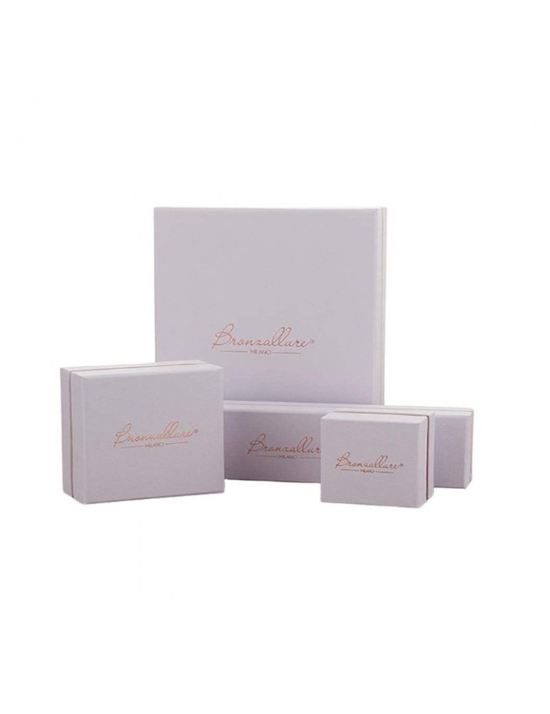 Collana Bronzallure - Pendente Cuore - Quarzo Rosa  - WSBZ00048LGR