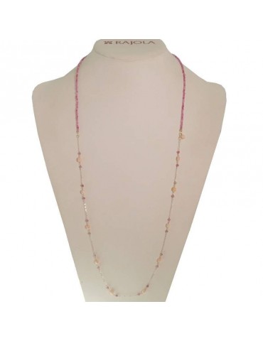 Collana Rajola - Anita - Tormalina Rosa - Corallo Rosa - 359257