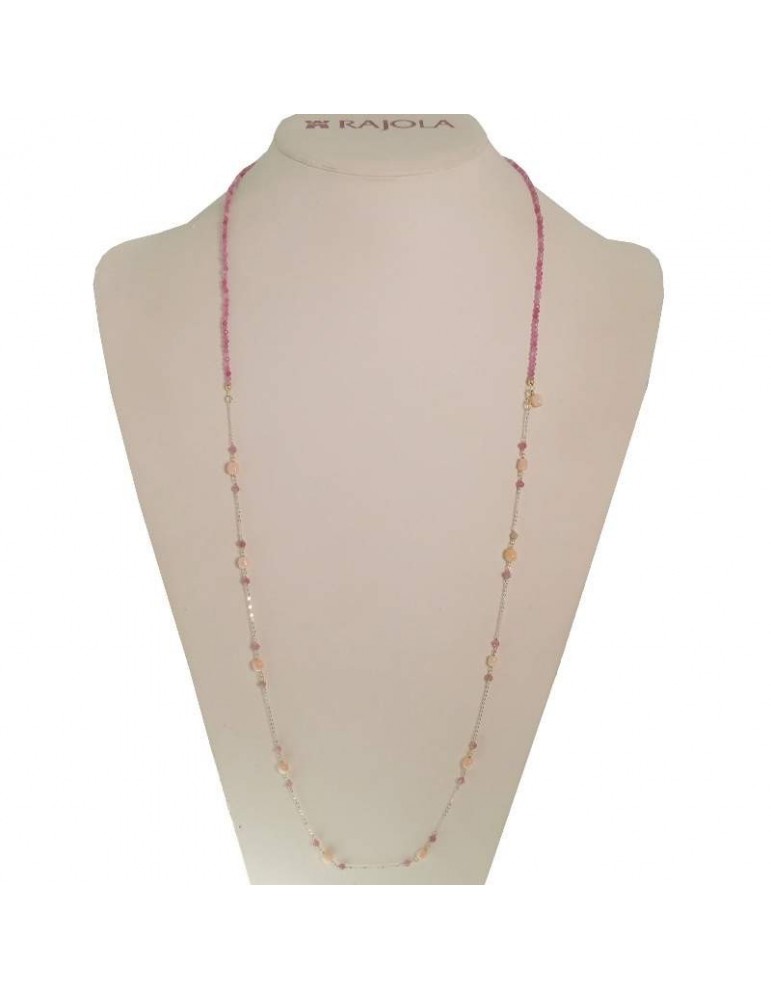 Collana Rajola - Anita - Tormalina Rosa - Corallo Rosa - 359257