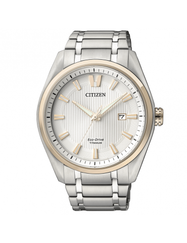 Orologio Citizen Uomo - Super Titanio -  42 mm - Argento - AW124456A