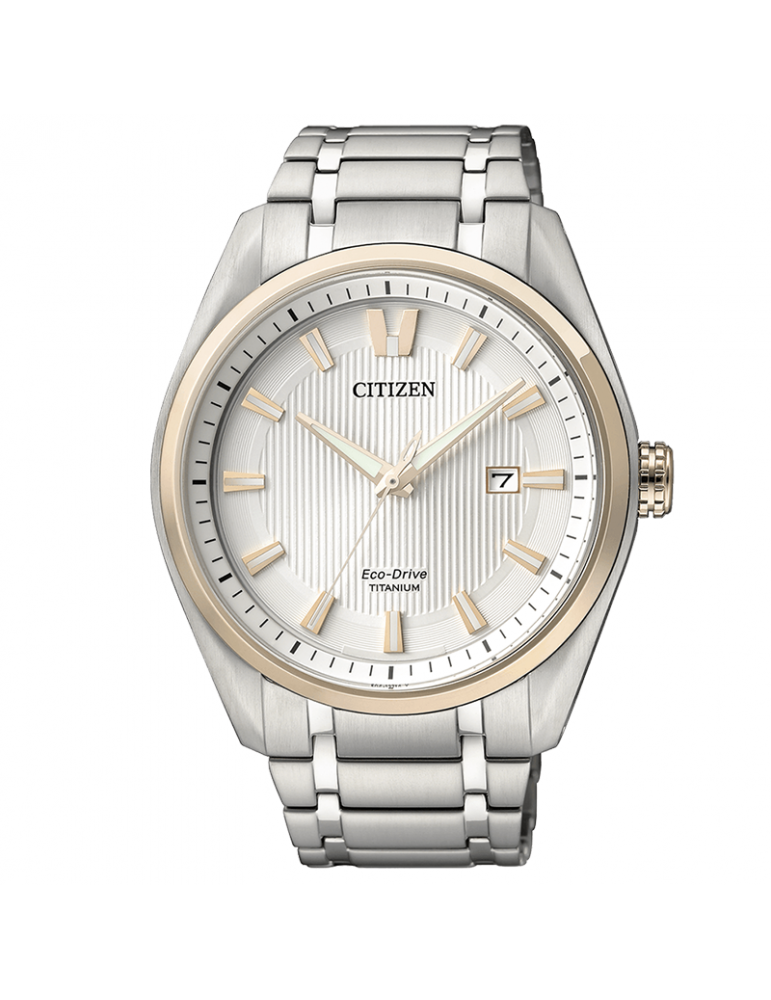 Orologio Citizen Uomo - Super Titanio -  42 mm - Argento - AW124456A