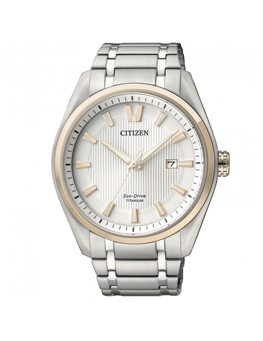 Orologio Citizen Uomo - Super Titanio -  42 mm - Argento - AW124456A