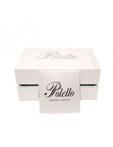 Polello Woman's Wedding Ring - in Rose Gold and 18K White Gold with Natural Diamonds - 0 2