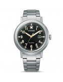 Citizen Man's Eco-Drive Military Black 43mm Watch - 0
