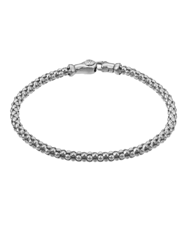 Chimento Woman's Bracelet - Tradition Gold Pomegranate in 18K White Gold 19cm - 0