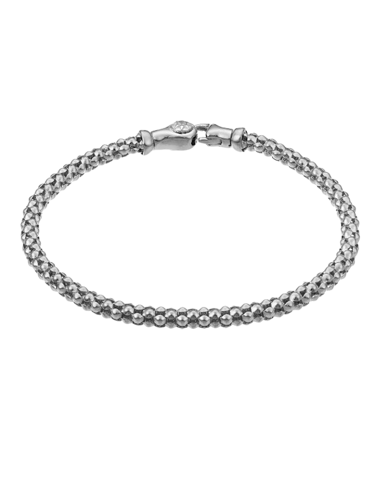 Chimento Woman's Bracelet - Tradition Gold Pomegranate in 18K White Gold 19cm - 0