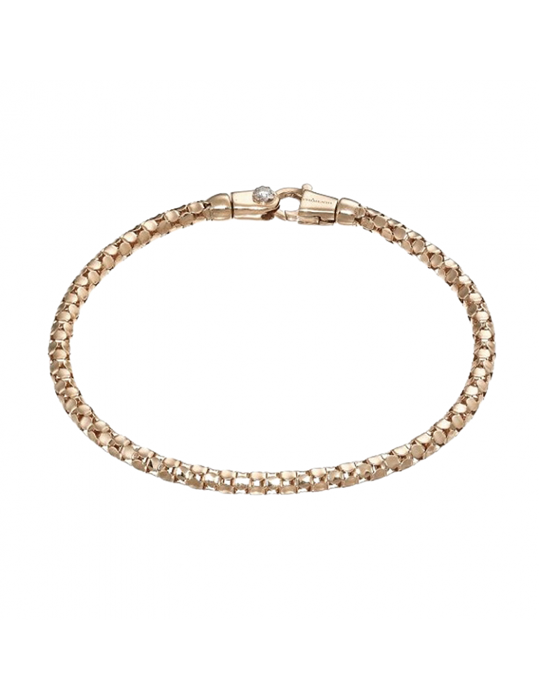 Chimento Woman's Bracelet - Tradition Gold Pomegranate in 18K Rose Gold 19cm - 0