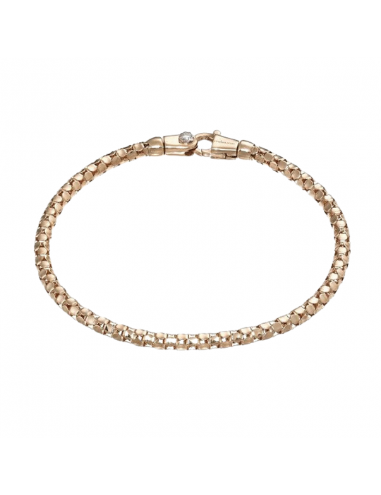Chimento Woman's Bracelet - Tradition Gold Pomegranate in 18K Rose Gold 19cm - 0