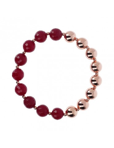 Bracciale Bronzallure - Variegata - Sfere Plumb Agate  - WSBZ01465PLUM 2