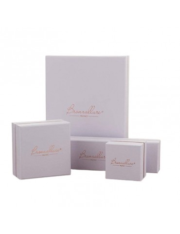 Bronzallure Key Pendant with Black Spinel for Women - 0 2