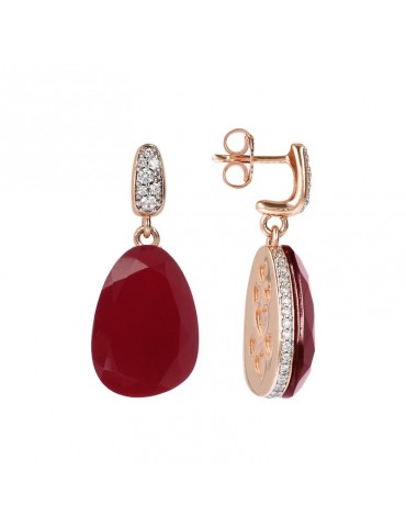 Orecchini Bronzallure - Preziosa - Agata Rossa - WSBZ01536PA 2