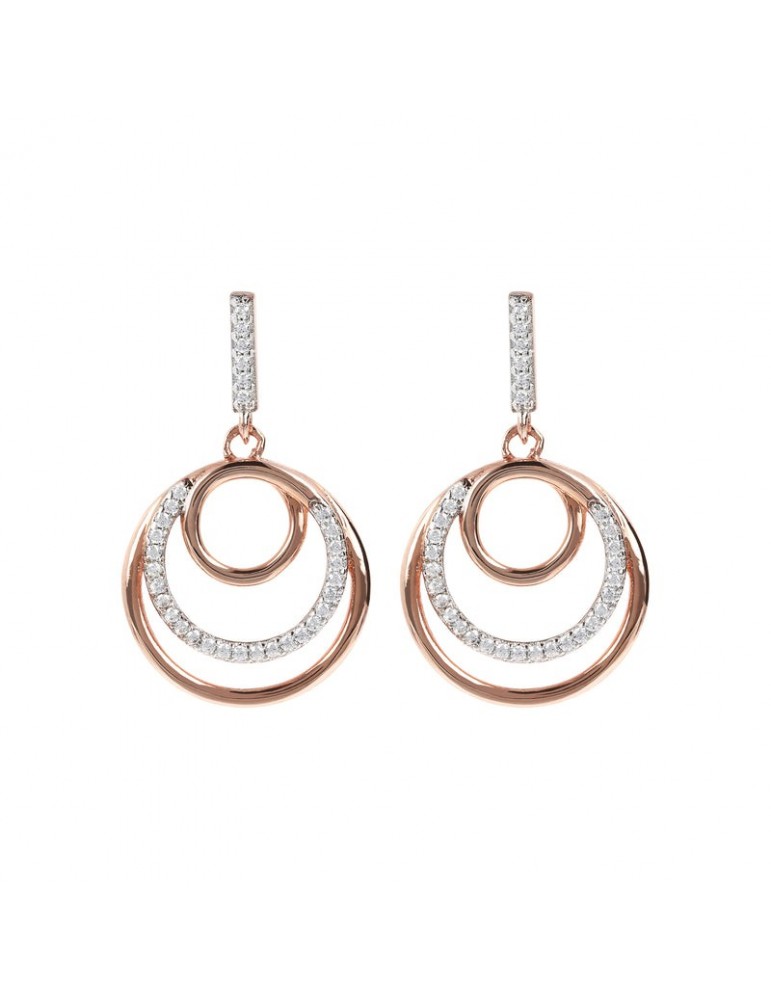 Orecchini Bronzallure - Altissima - Cerchi - Cubic Zirconia-WSBZ01596W