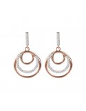 Bronzallure Altissima Women's Shiny Circle Earrings - 0