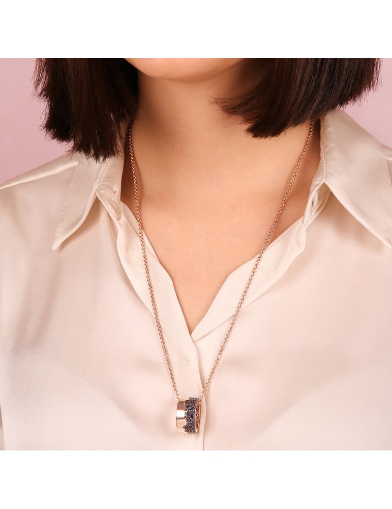 Collana Bronzallure - Aurora - Pavè Nano Gem Grigio - WSBZ01685W-16