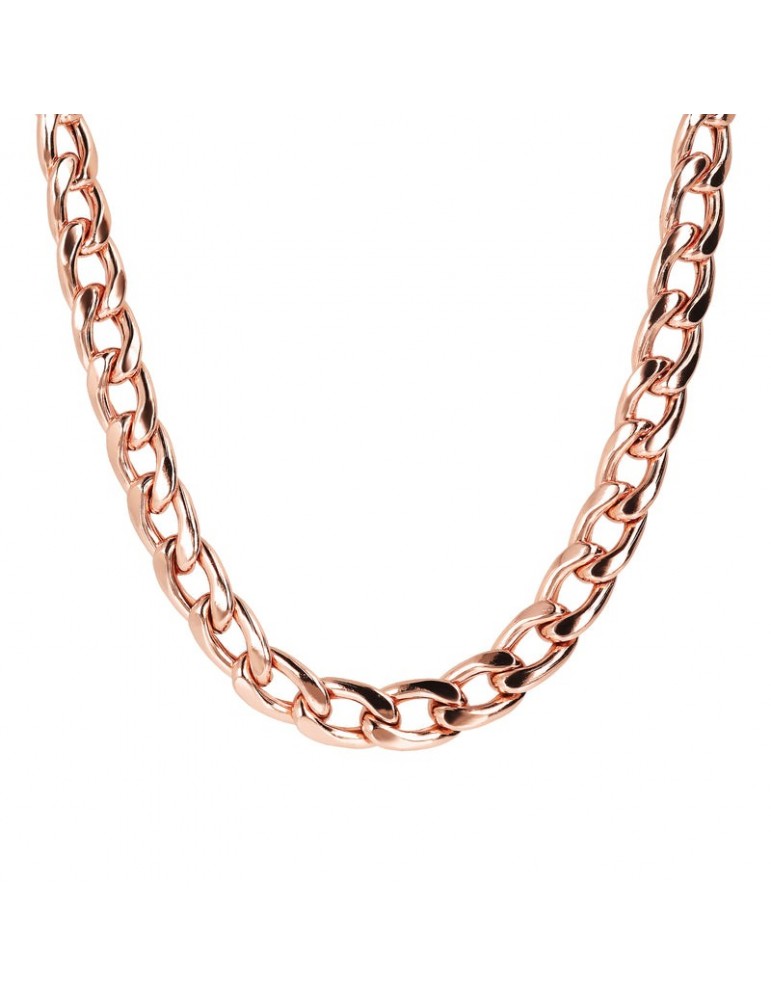 Collana Bronzallure Donna - Purezza - Catena Curb Lunga - WSBZ01777R
