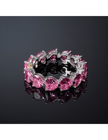 Anello Chiara Ferragni - Infinity Love - Cuori Rosa - 16 - J19AVG04016 2