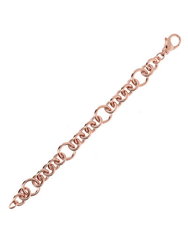 Bracciale Bronzallure - Purezza - Catena Rolò - Maxi Anelli-WSBZ01844R