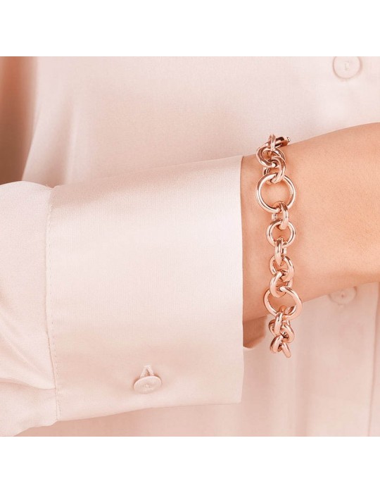 Bronzallure Woman Bracelet - Purity with Rolò and Curb Sweaters - 0