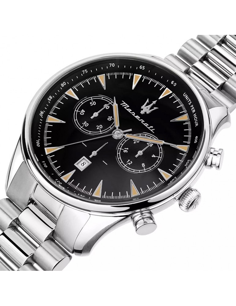 Orologio Maserati Uomo -Tradizione- Cronografo 45mm -Nero- R8873646004