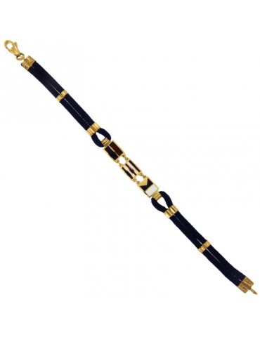 Giovepluvio Man's Bracelet with Flags - 0 2