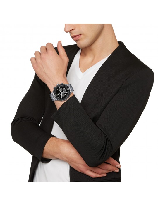 Orologio Breil Uomo - B Rise - Cronografo - 44mm Nero - TW1948
