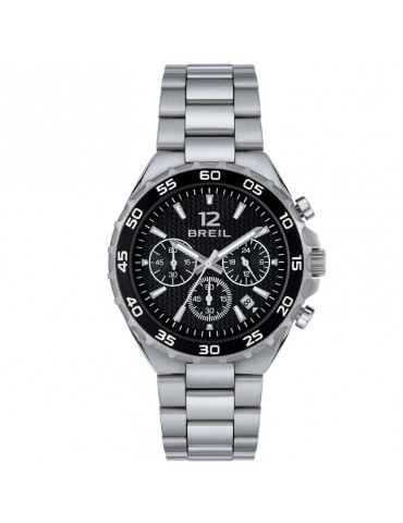 Breil Men's Watch - Highway Chronograph 42mm Black Silver - 0