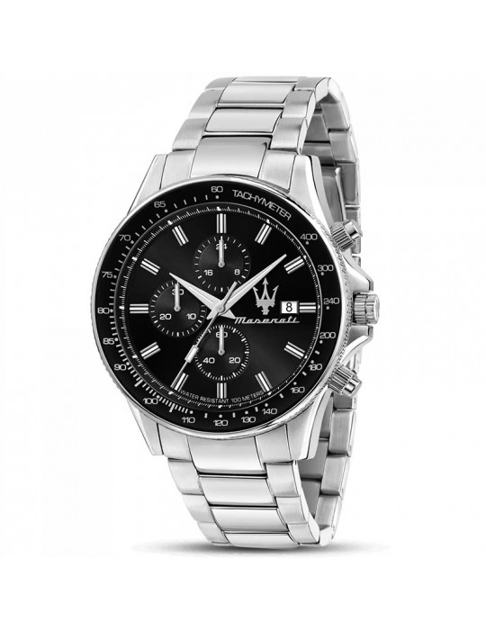 Orologio Maserati Uomo - Sfida - Cronografo - 44mm Nero - R8873640015