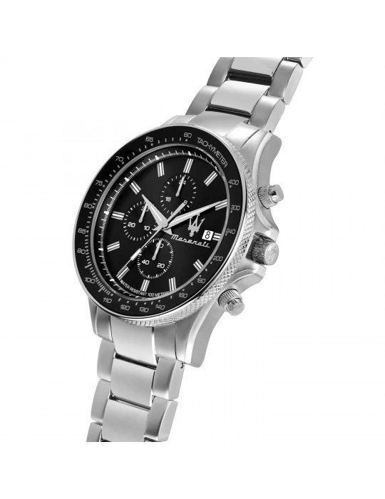 Maserati Men's Watch - Challenge Chronograph 44mm Black - 0