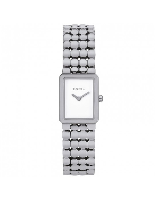 Orologio Breil - Motif - Solo Tempo 19x24mm - Argento Bianco - TW1942 Orologio Breil - Motif - Solo Tempo 19x24mm - Argento Bianco - TW1942