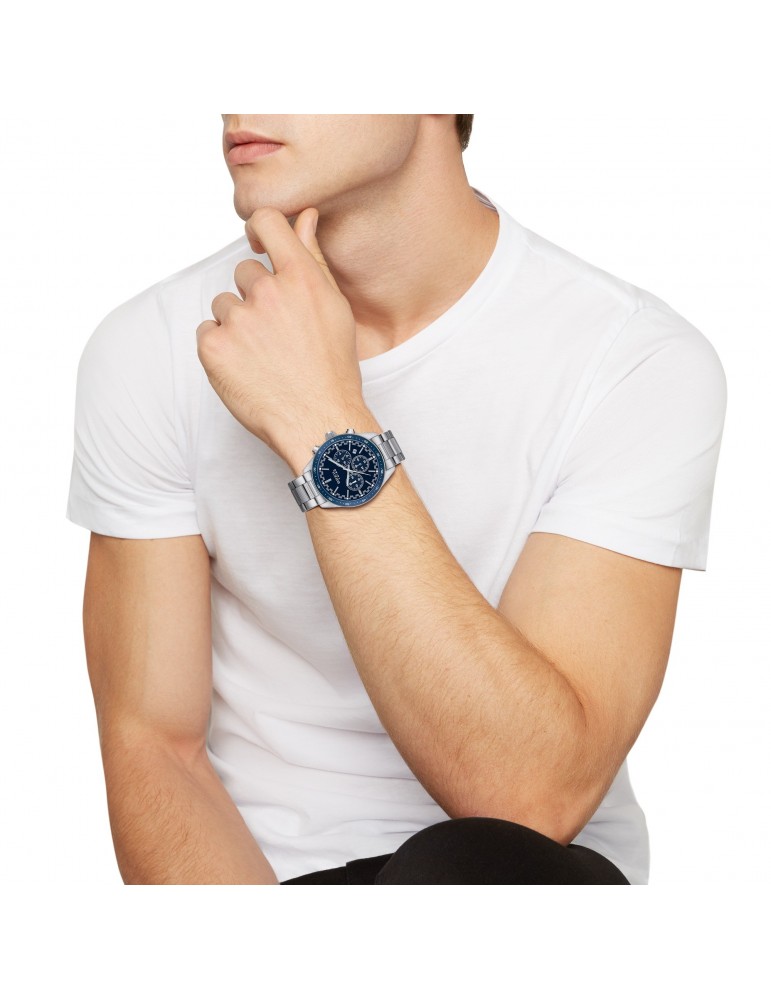 Breil Men's Watch - Fast Chronograph 42mm Blue - 0
