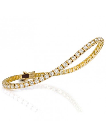 Crieri Icon Women's Tennis Bracelet with Diamonds - 0