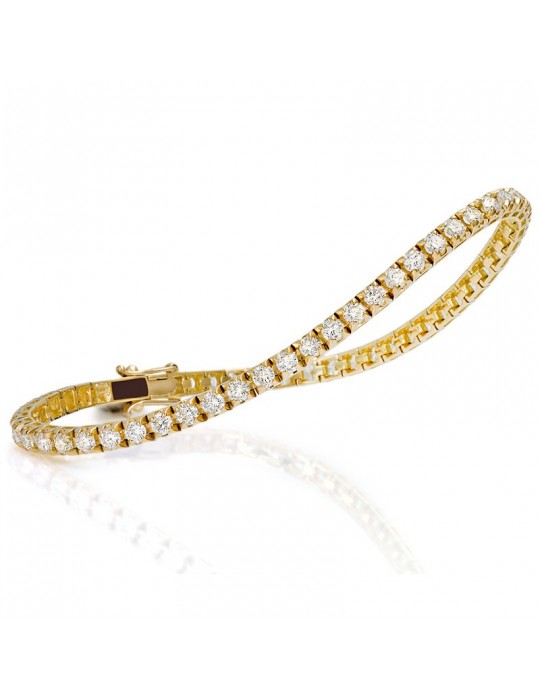 Bracciale Tennis Crieri Icon con Diamanti da Donna - 0