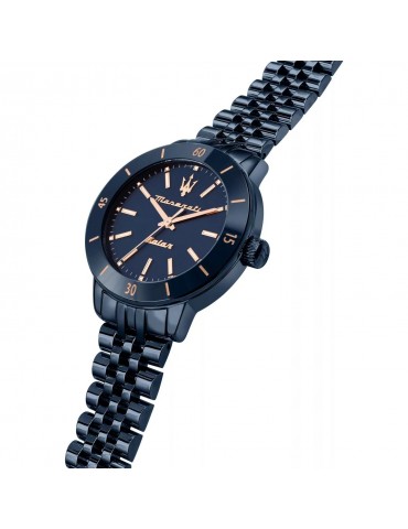 Orologio Maserati Donna - Solar - 32mm Rose Gold Blu - R8853149501 2