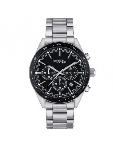 Breil Men's Watch - Fast Chronograph 42mm Black Silver - 0