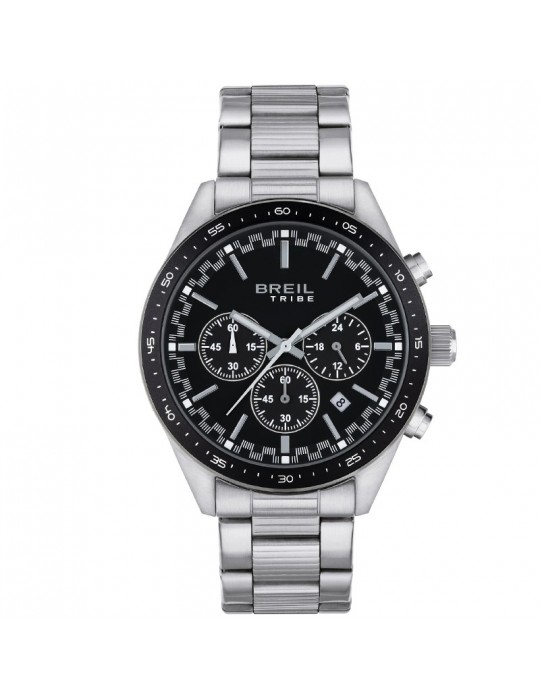 Orologio Breil Uomo - Fast Cronografo 42mm - Nero Silver - EW0570