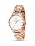 Maserati Woman's Watch - Royale Only Time 36mm Rose Gold White - 0