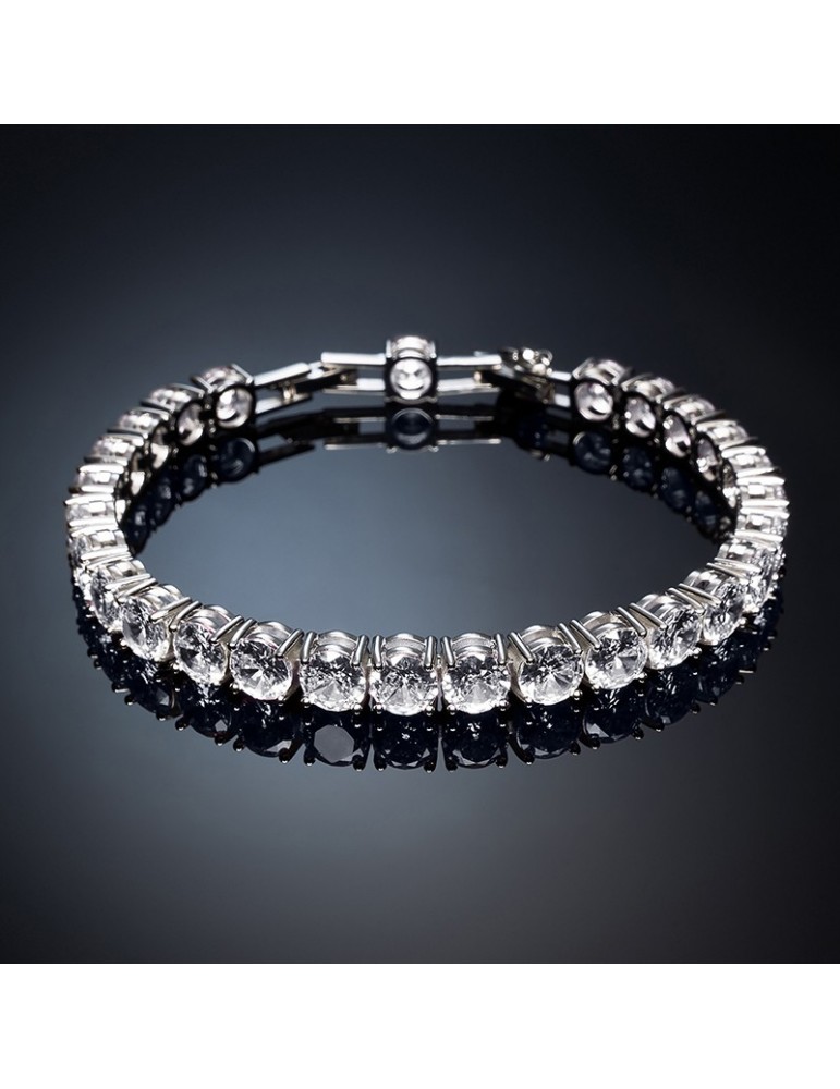 Bracciale Chiara Ferragni - Classic Tennis - Zirconi Bianchi -J19AVJ02