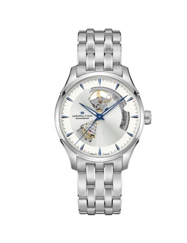 Orologio Hamilton - Jazzmaster - Open Heart - 40mm Argento - H32675150