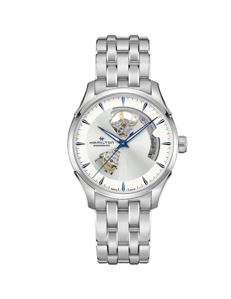 Hamilton Men's Watch - Jazzmaster Open Heart Automatic 40mm Silver - 0