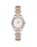 Bulova Woman's Watch - Classic Only Time 27mm Rose Gold Mother of Pearl with Natural Diamonds - 0