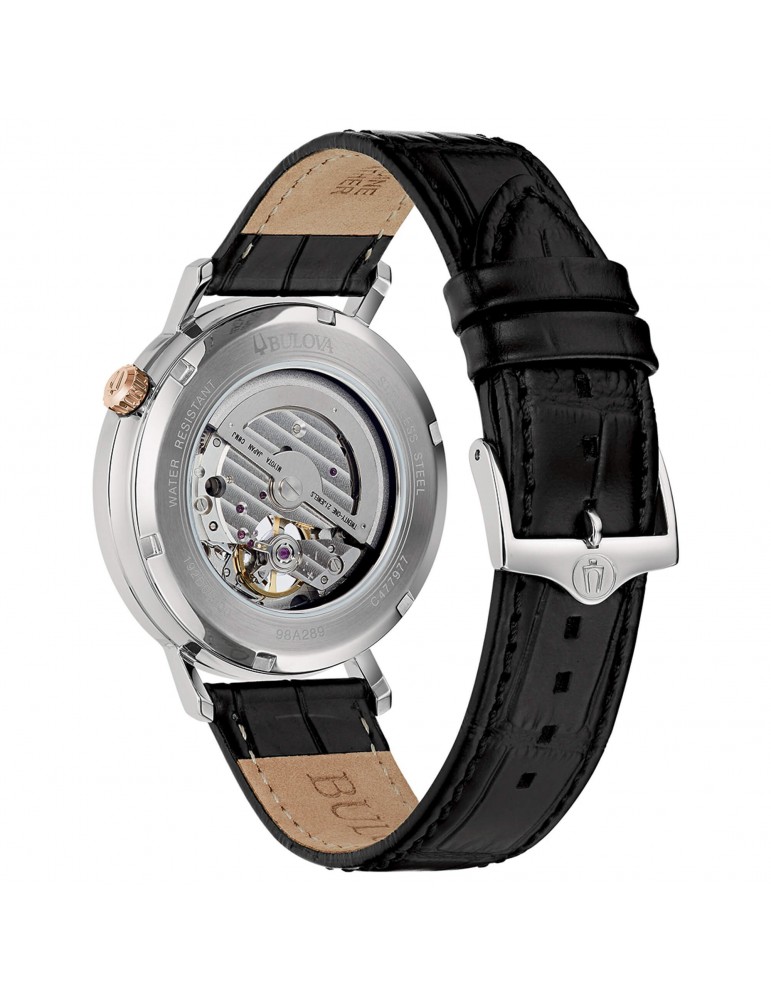 Bulova Men's Watch - Aerojet Automatic Mechanical 41mm Silver - 0