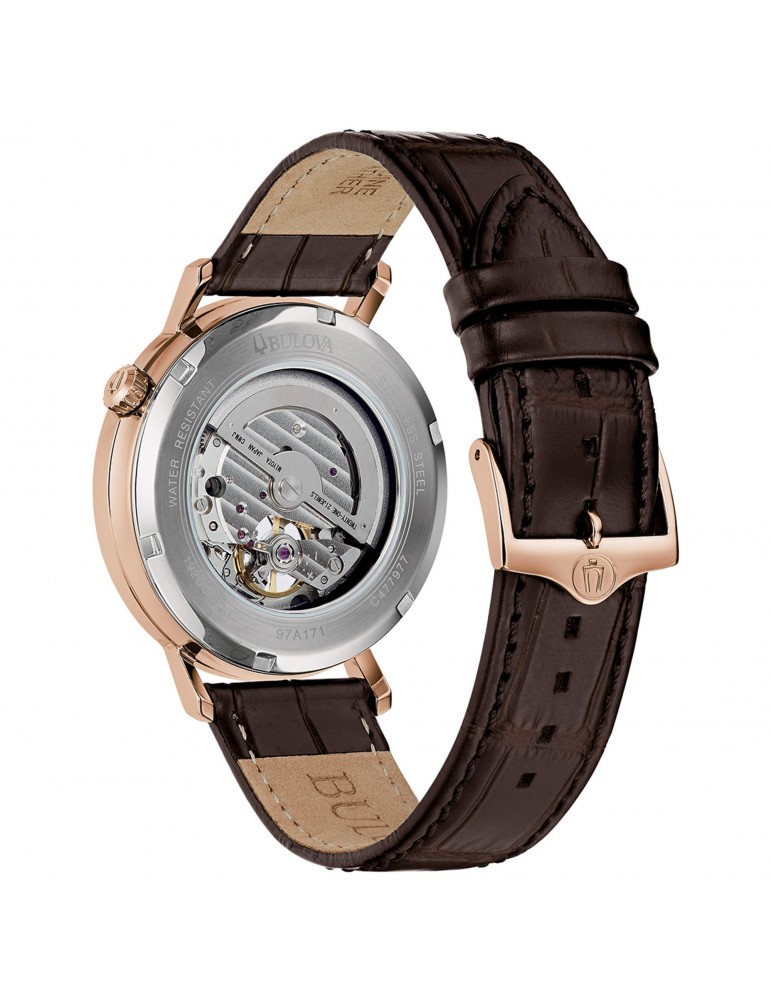 Orologio Bulova -Aerojet- Automatico 41mm Antracite Rose Gold - 97A171