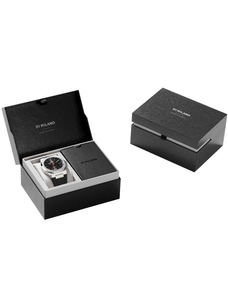 Orologio D1 Milano Uomo - Automatico - Retro Red 41,5mm Nero - ATRJ10