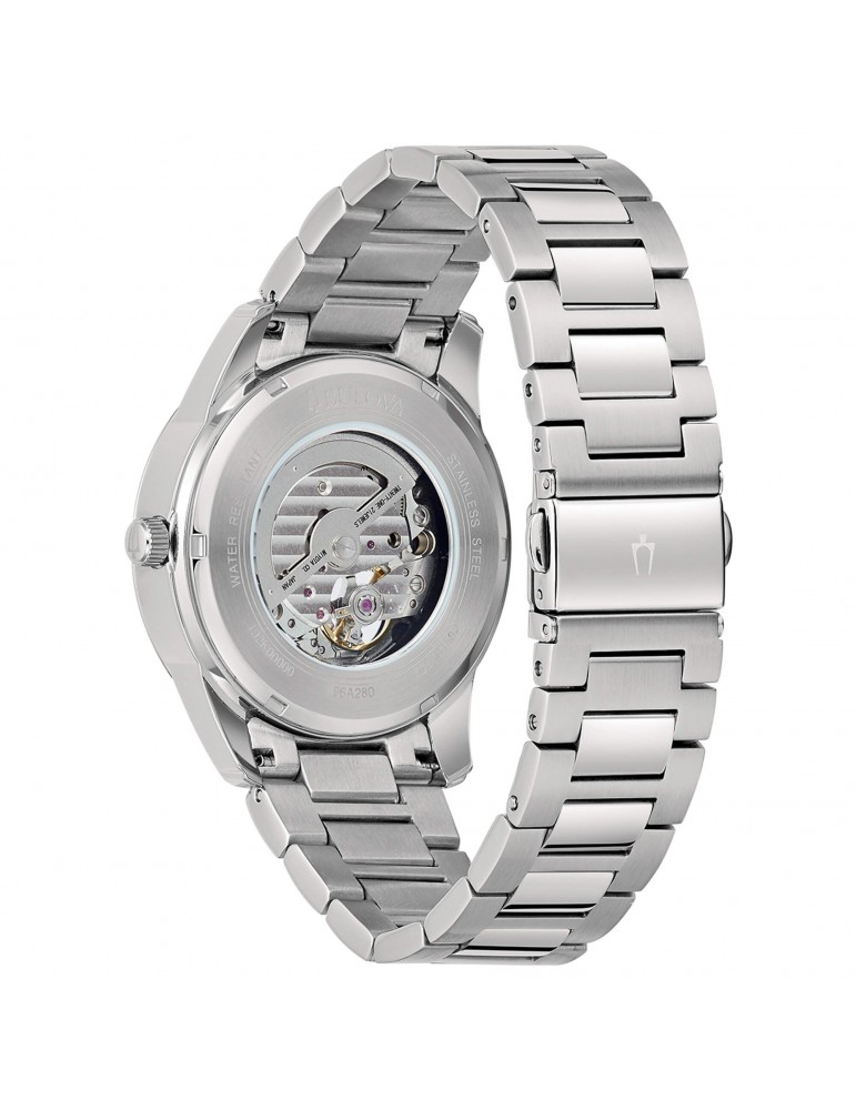 Orologio Bulova - Classic - Meccanico Automatico 42mm Argento - 96A280