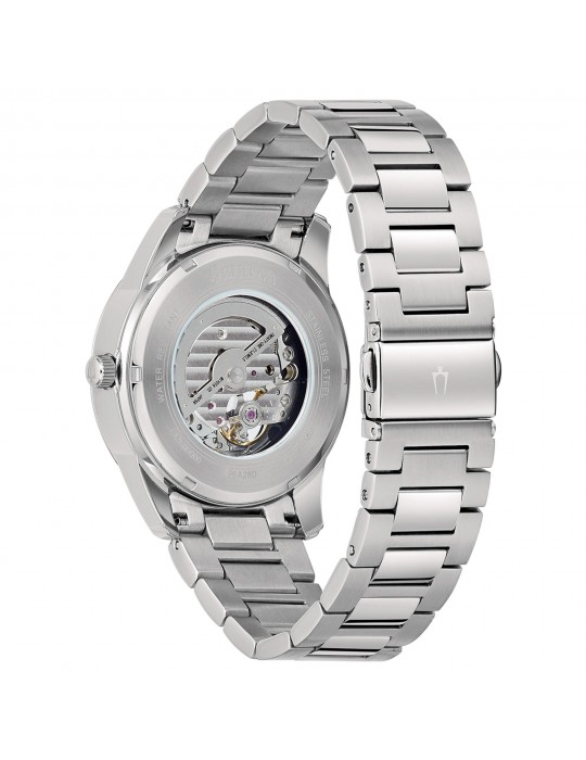 Bulova Men's Watch - Classic Automatic Mechanical 42mm Silver - 0