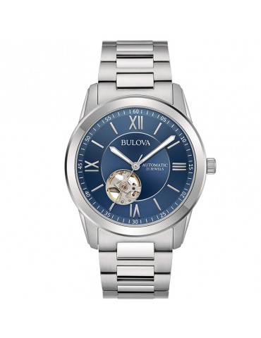 Bulova Men's Watch - Classic Automatic Mechanical 42mm Blue - 0