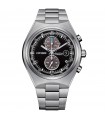 Citizen Men's Watch - Super Titanium Eco-Drive Chronograph 43mm Black - 0